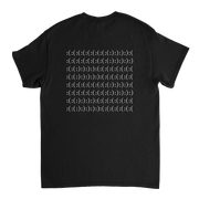 Smiley Square T-shirt Black