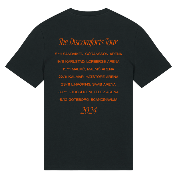 Discomforts Tour T-shirt Svart