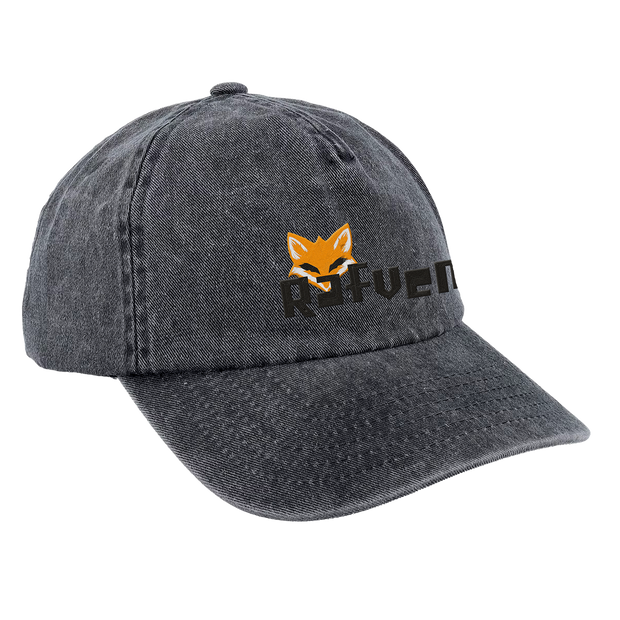 Kitsune Keps - Svart