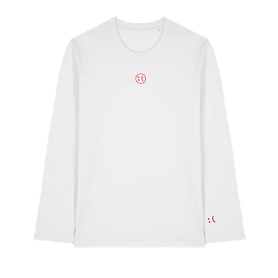 Logo White Long Sleeve