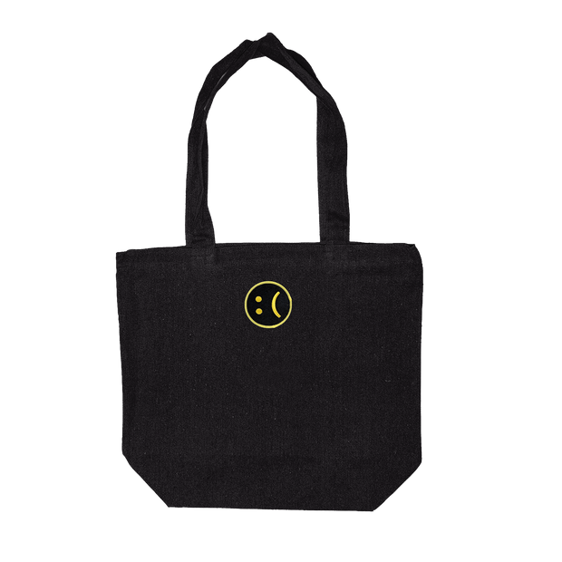 Patch Svart Shopper bag