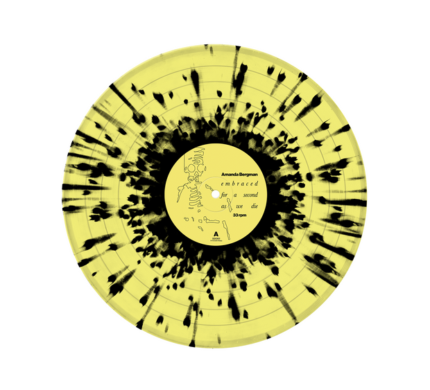 embraced for a second as we die LP (Yellow)