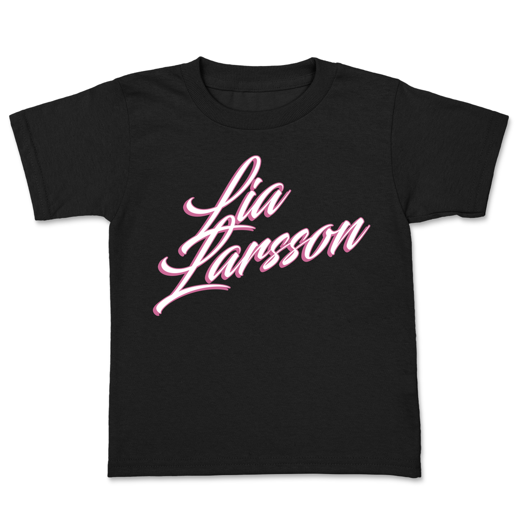 Logo Kids T-shirt Svart – Merchworld