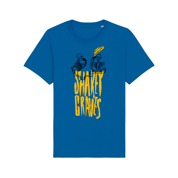 Shakey Graves - Hello Gorgeous T-shirt Blue