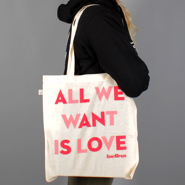 All We Want Tote White
