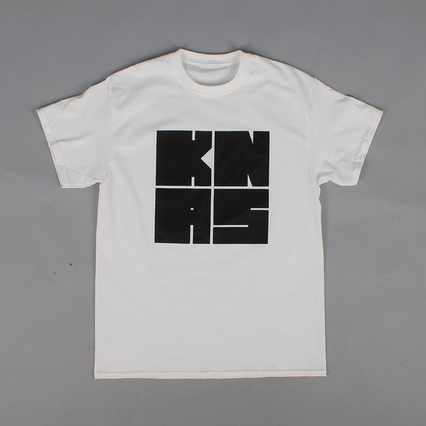 Knas Logo T-Shirt White