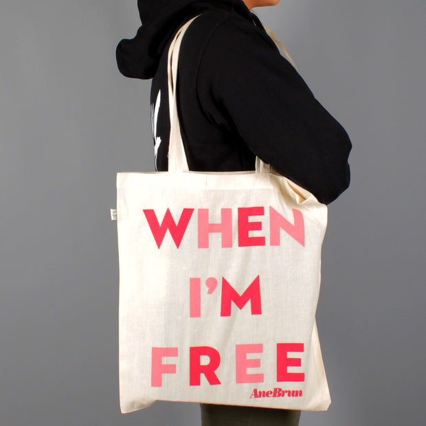 When I'm Free Tote Natural